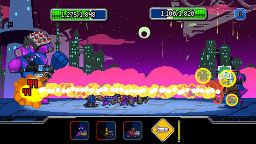 Gameplay of the Fusion heroes for Android phone or tablet.
