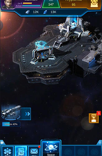 Gameplay of the Galaxy battleship for Android phone or tablet.