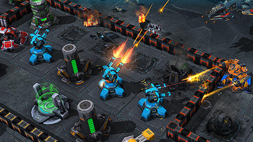Gameplay of the Galaxy control: 3D strategy for Android phone or tablet.