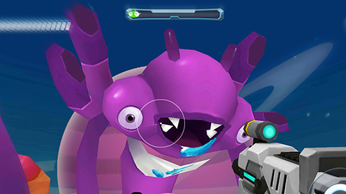 Gameplay of the Galaxy gunner: Adventure for Android phone or tablet.