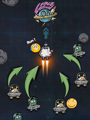 Gameplay of the Galaxy tactics: Stupid aliens for Android phone or tablet.