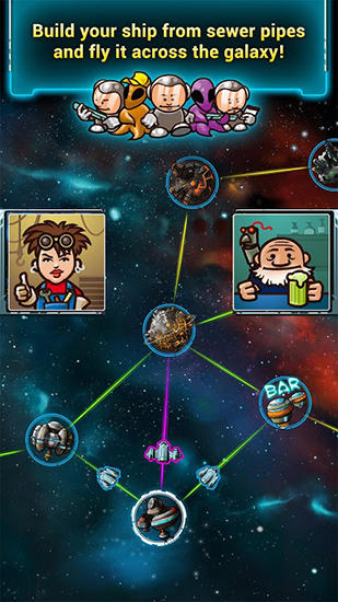 Full version of Android apk app Galaxy trucker for tablet and phone.