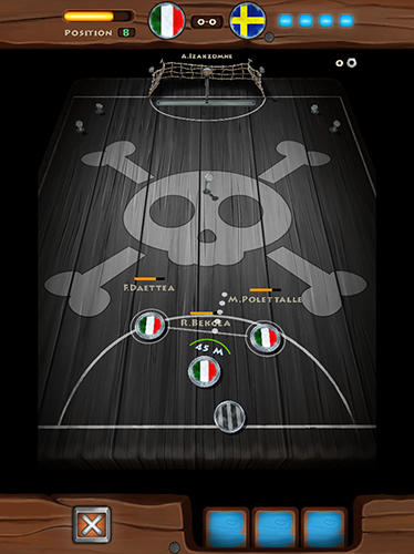 Gameplay of the Game of coinball for Android phone or tablet.