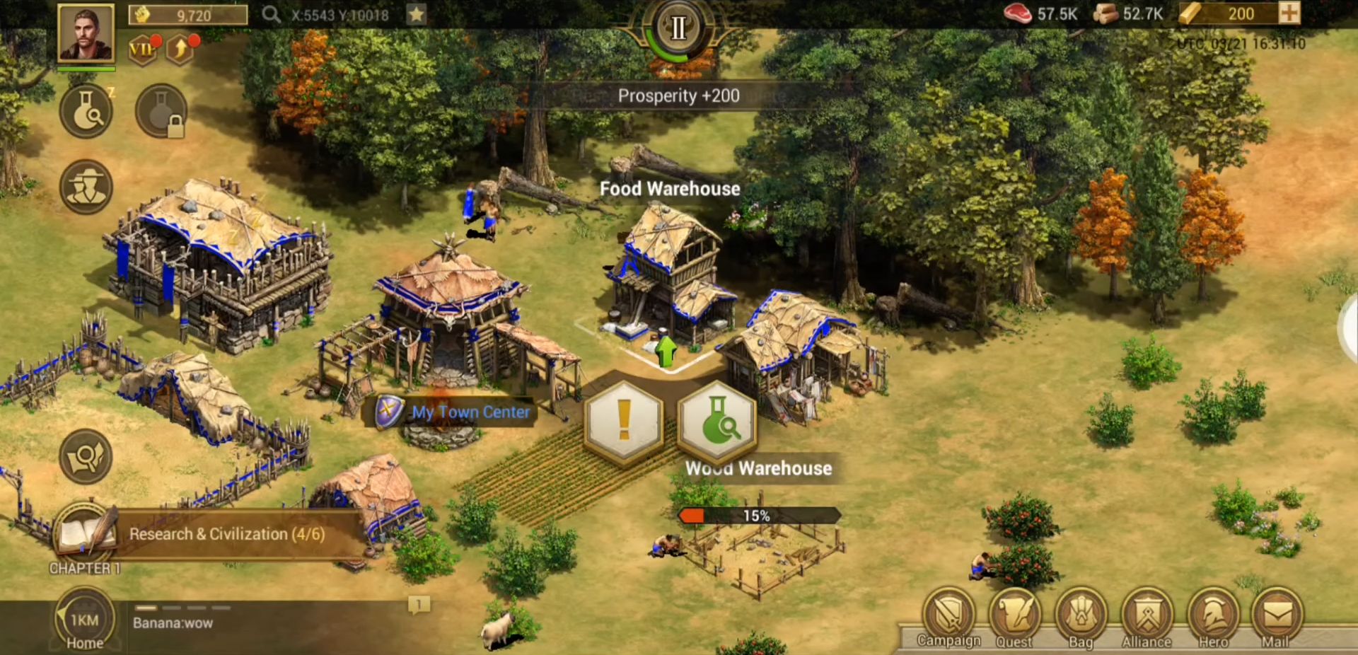 Gameplay of the Game of Empires:Warring Realms for Android phone or tablet.