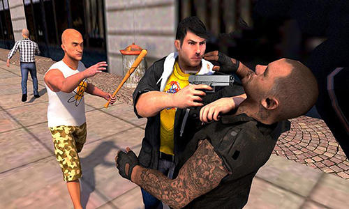 Gameplay of the Gangster revenge: Final battle for Android phone or tablet.