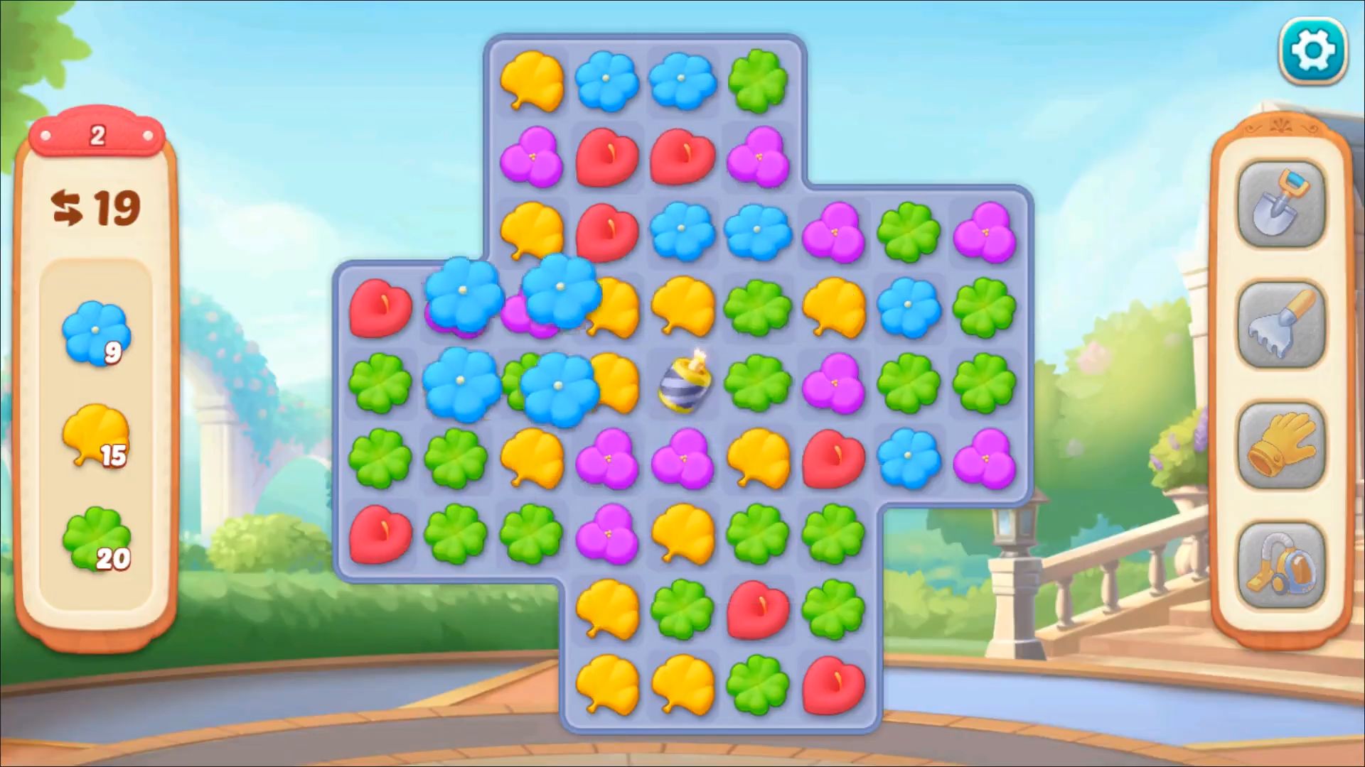 Gameplay of the Garden Affairs for Android phone or tablet.