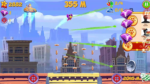 Gameplay of the Garfield smogbuster for Android phone or tablet.