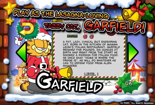 Full version of Android apk app Garfield saves the holidays for tablet and phone.