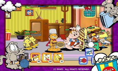Full version of Android apk app Garfields Defense Attack of the Food Invaders for tablet and phone.