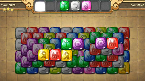 Gameplay of the Gems melody for Android phone or tablet.