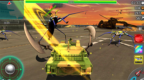 Gameplay of the Generation tank for Android phone or tablet.
