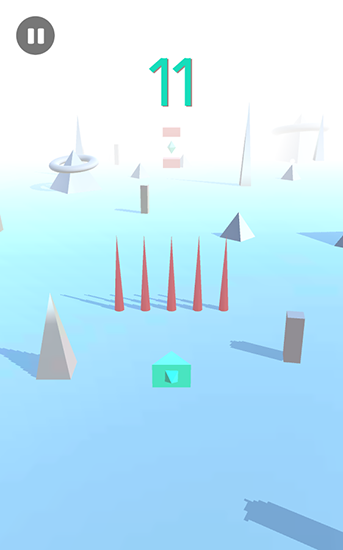 Full version of Android apk app Geometry sky rockets meltdown for tablet and phone.