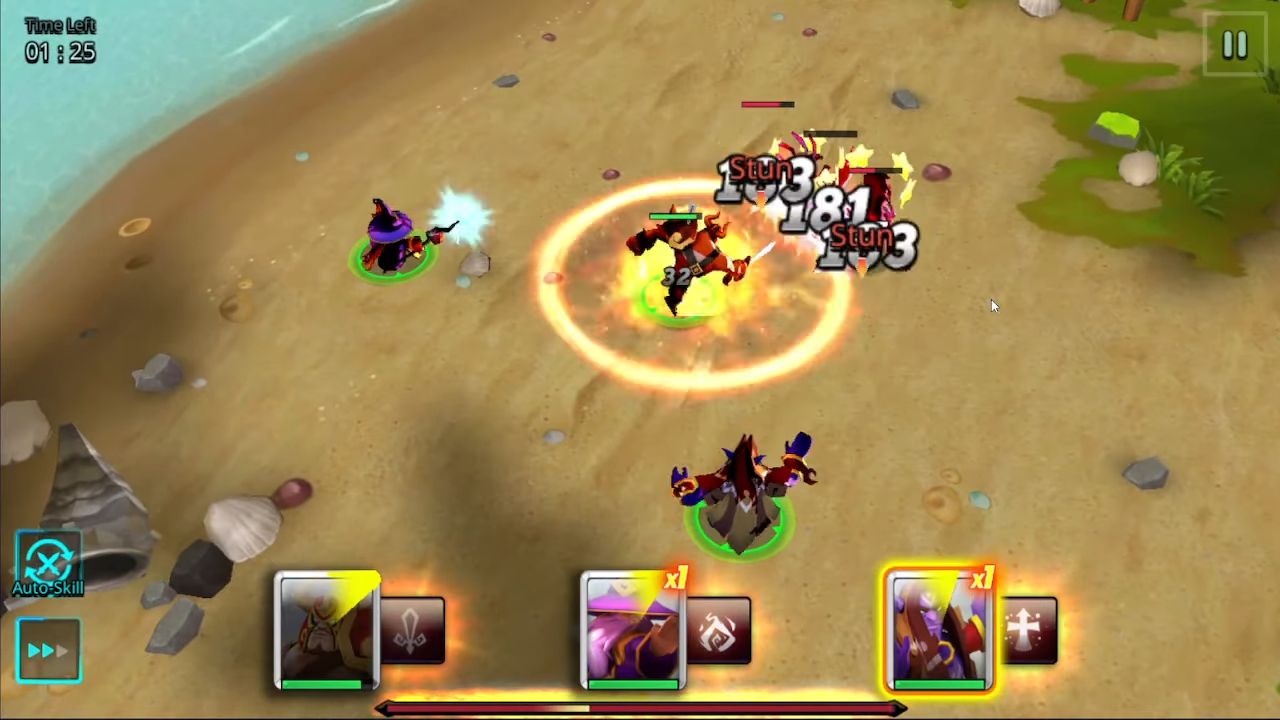 Gameplay of the GiantN for Android phone or tablet.