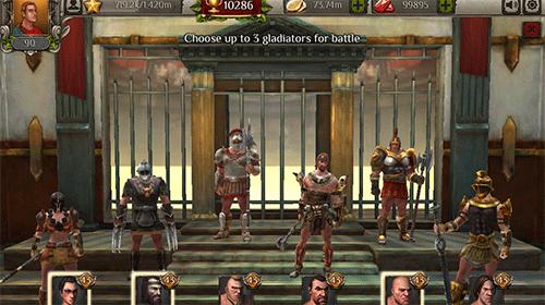 Gameplay of the Gladiators 3D for Android phone or tablet.