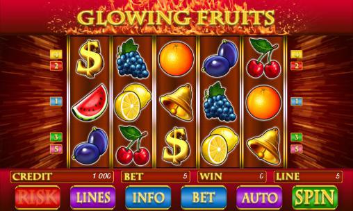 Full version of Android apk app Glowing fruits slot for tablet and phone.