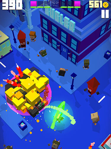 Gameplay of the Go boom! for Android phone or tablet.