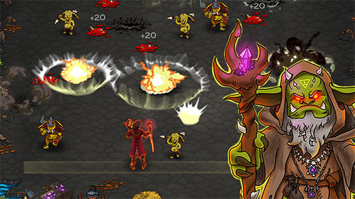 Gameplay of the Goblins: Dungeon defense for Android phone or tablet.