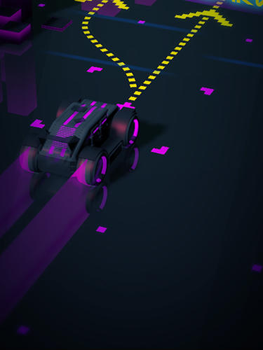 Gameplay of the God of track for Android phone or tablet.