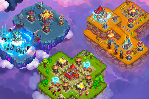 Gameplay of the Gods of the skies for Android phone or tablet.