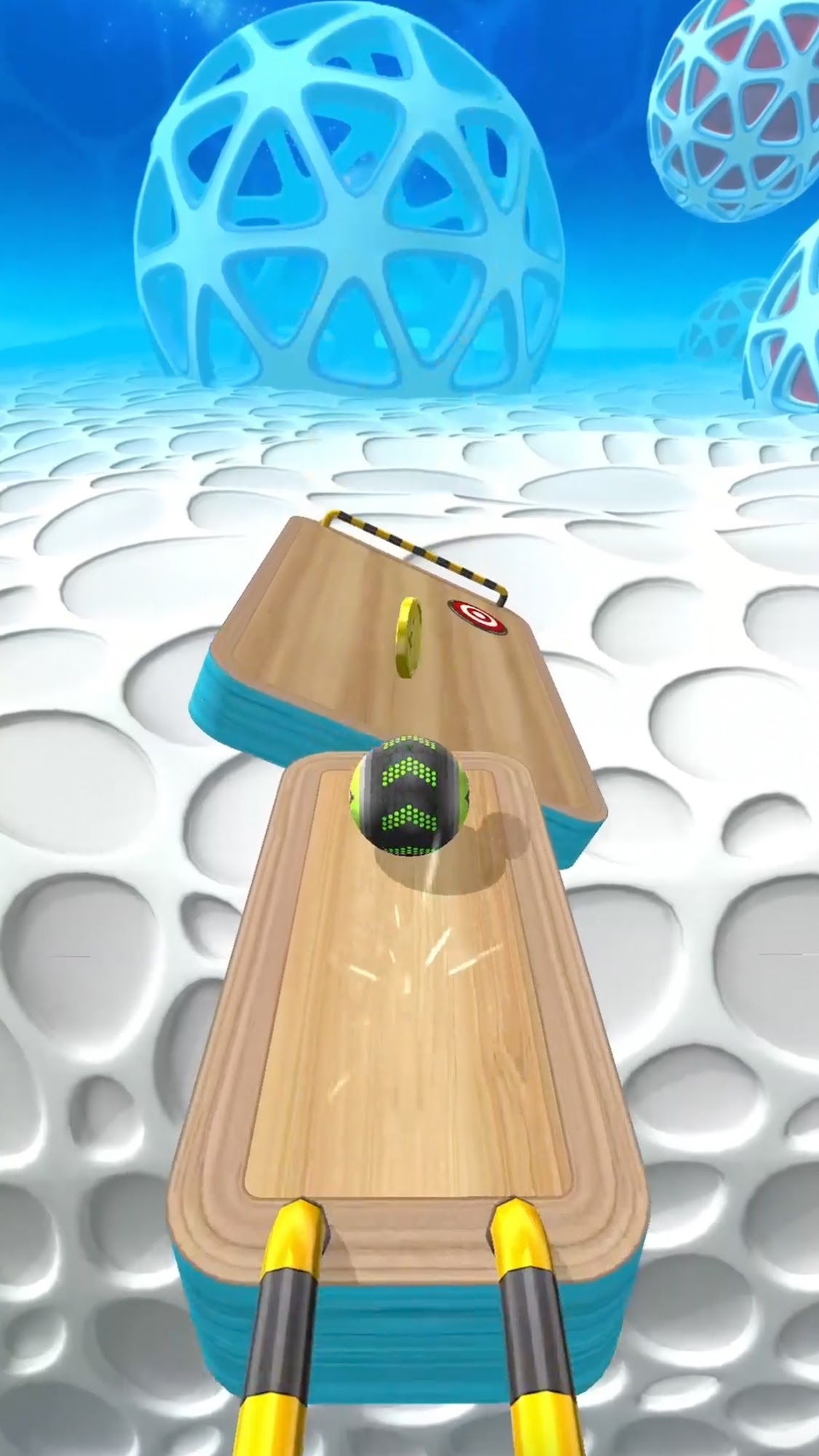 Gameplay of the Going Balls for Android phone or tablet.