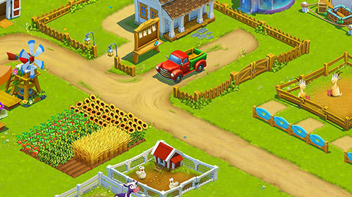 Gameplay of the Golden farm: Happy farming day for Android phone or tablet.