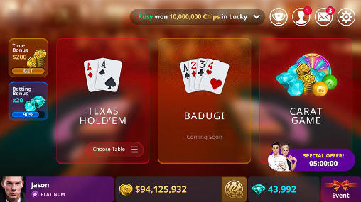 Full version of Android apk app Golden sand casino: Poker for tablet and phone.
