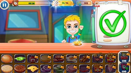 Gameplay of the Good burger: Master chef edition for Android phone or tablet.