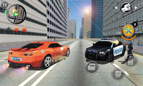 Gameplay of the Grand gangsters 3D for Android phone or tablet.