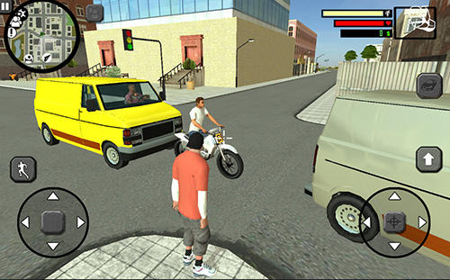 Gameplay of the Grand street Vegas mafia crime: Fight to survive for Android phone or tablet.