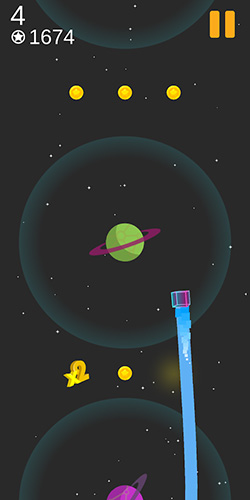Gameplay of the Gravity cube for Android phone or tablet.