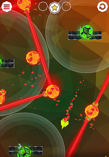 Gameplay of the Gravity galaxy for Android phone or tablet.