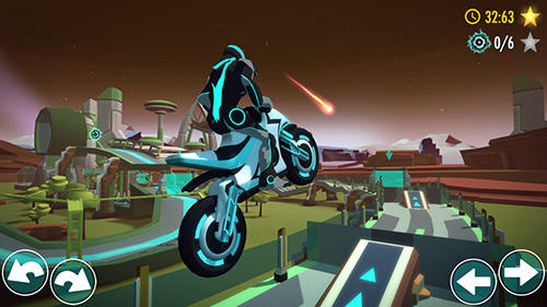 Gameplay of the Gravity rider: Power run for Android phone or tablet.