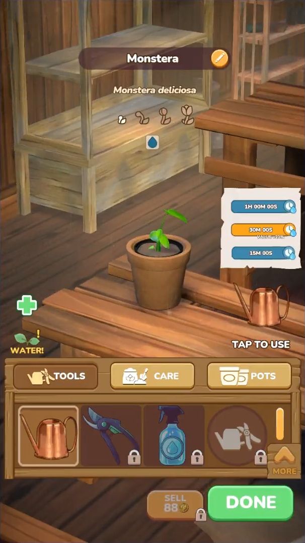 Gameplay of the Green Thumb: Gardening & Farm for Android phone or tablet.