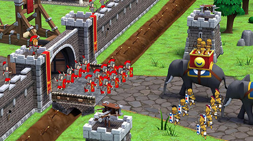 Gameplay of the Grow empire: Rome for Android phone or tablet.