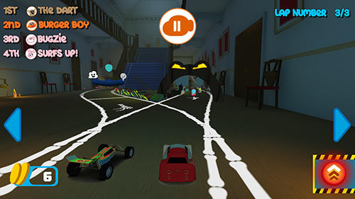 Gameplay of the Gumball racing for Android phone or tablet.