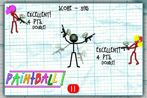 Gameplay of the Gun fu: Stickman edition for Android phone or tablet.