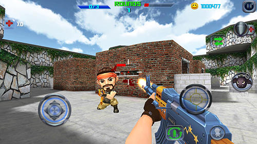 Full version of Android apk app Gun shoot war Q for tablet and phone.