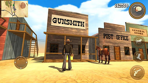 Gameplay of the Guns and spurs for Android phone or tablet.