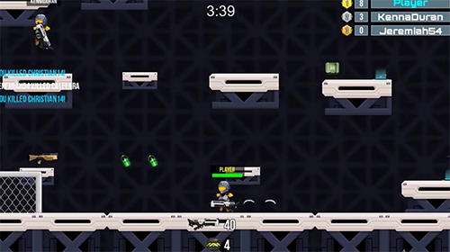 Gameplay of the Guns 'n' guys: Pvp multiplayer action shooter for Android phone or tablet.