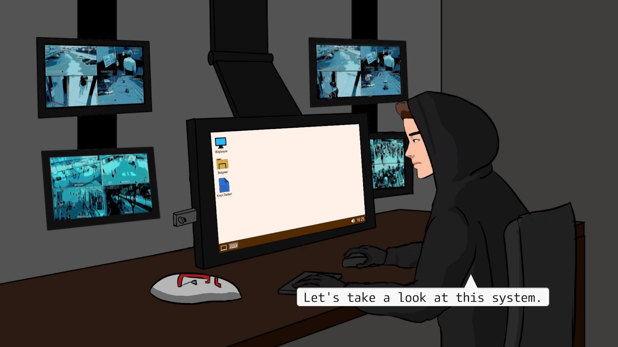 Gameplay of the Hacker the Beginning for Android phone or tablet.