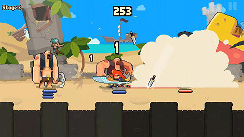 Gameplay of the Hair dash for Android phone or tablet.