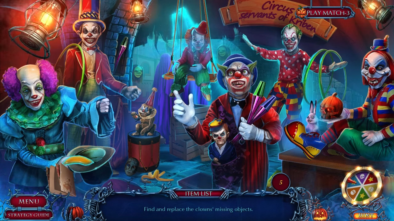 Gameplay of the Halloween Chronicles: The Door for Android phone or tablet.