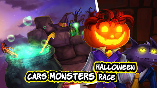 Full version of Android Hill racing game apk Halloween cars: Monster race for tablet and phone.