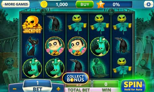 Full version of Android apk app Halloween casino slots for tablet and phone.