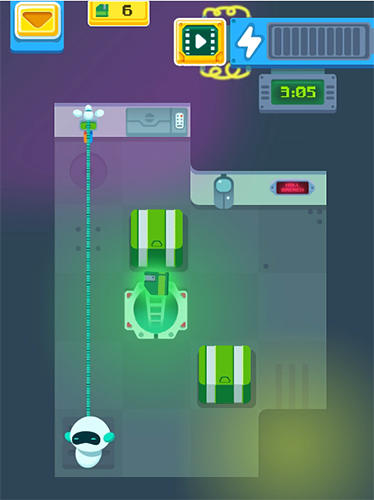 Gameplay of the Handybot HD for Android phone or tablet.