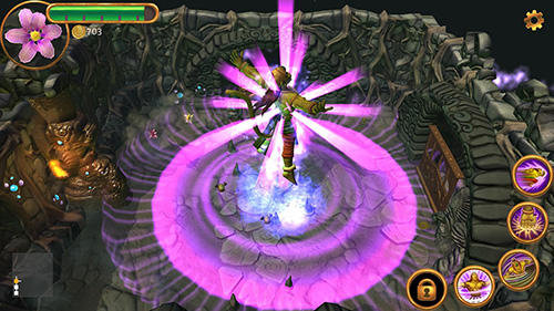 Gameplay of the Hanuman vs Mahiravana for Android phone or tablet.