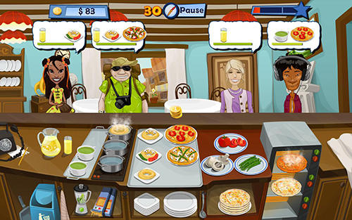 Gameplay of the Happy chef 2 for Android phone or tablet.
