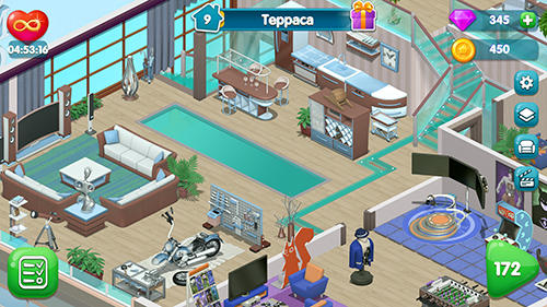 Gameplay of the Happy home for Android phone or tablet.
