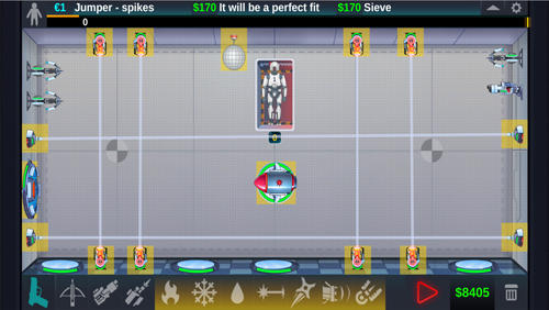 Gameplay of the Happy room: Robo for Android phone or tablet.