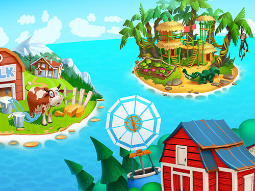 Gameplay of the Happy seasons: Match and farm for Android phone or tablet.